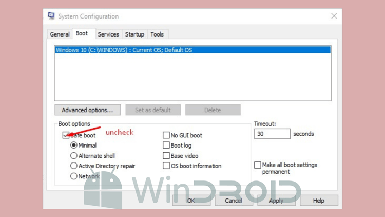 Cara Masuk Ke Safe Mode Windows 7 Dengan System Configuration