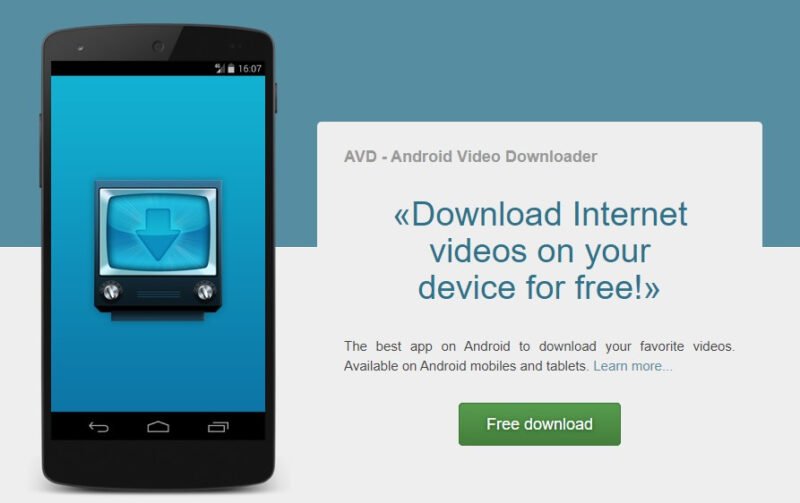 AVD Download Video Downloader
