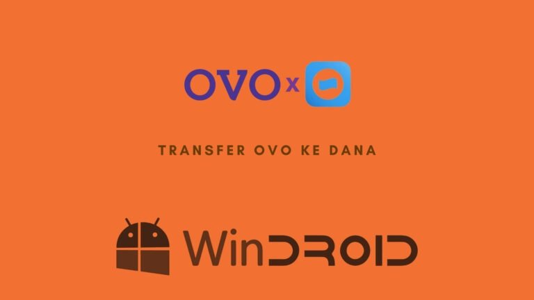 Transfer OVO ke DANA tanpa perlu upgrade